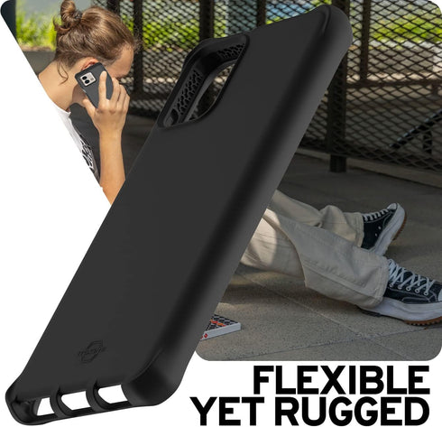 Itskins | Hybrid R Silk Protective Phone Case Compatible with Motorola Moto G Stylus 5G(2023), Slim Hybrid Case, Anti-Slip, Soft, and Heavy Duty S...