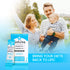 GoLive Probiotics & Prebiotics FLAVORLESS/SUGARLESS Synbiotic Powder, Probiotics + Prebiotics for Women, Men & Kids +15 Billion CFUs, 15 Clinical ...