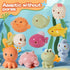 Bath Toys for Babies 6-12 Months, 10PCS Squirt Bath Toys Ocean Animals Bathtub Float Toy Water Table Toys Toddler Birthday Presents for Preschool ...