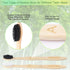 Biodegradable Bamboo Toothbrushes, 10 Piece BPA Free Soft Bristles Toothbrushes, Natural, Eco-Friendly, Green and Compostable...