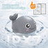 Baby Bath Toys, Kid Odyssey Rechargeable Whale Bath Toys Automatic Induction Sprinkler Bathtub Shower Toys with LED Light, No Hole - IPX7 Waterpro...