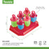 Tovolo Popsicle Molds with Sticks (6-Pack, Jewel Rings) - Reusable Ice Pop Molds & Sticks for Homemade Ice Pops & Frozen Snacks - Popsicle Maker w...