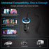 USB C Car Charger,3.4A Fast Car Charging Lighter Adapter+3ft Type C Coiled Cable for Samsung Galaxy S24 S23 S23+ S23 Ultra A15 A54 A14 A13 A53 S22...