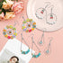 236PCS Earring Making Kit with 36PCS Beading Hoop Earring Finding Component Accessories 50PCS Earring Hooks 100PCS Jump Rings Loop and 50PCS Earri...