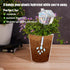 NiHome Hand-Blown Glass Plant Self Watering Globes 2-Pack - Durable, Unique Igloo-Inspired Design for Home and Garden - 9oz Capacity, Easy Refill ...