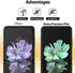 DOME GLASS Whitestone GEN Film Screen Protector for Samsung Galaxy Z Flip 3 (2021) Anti-Bubble HD Clear Hard Coated PET Film Screen Guard...