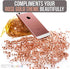 Luxury Rose Gold Party Decorations; Sparkling Confetti, Table Decor & Vase Filler for Elegant Wedding Centerpiece Arrangements...