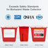 Sharps Container Large - Sharps Containers for Home Use and Labs - Portable Needle Disposal and Travel Size Biohazard Bin - 2 Gallon (Pack of 1)...