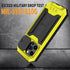 iPhone 14 Pro Max 5G Case,Outdoor Aluminum Metal Gorilla Glass Shockproof Military Heavy Duty Sturdy Protector Cover Hard Case for iPhone 14 Pro M...