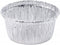 The Baker Celebraitons 100 Aluminum Foil Disposable Ramekins 4 Oz Cupcake/Muffin/Utility Cups, Made in USA, Silver Foil Liners for Baking, Cupcake...