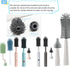 2 Pack Baby Bottle Cleaner Replacement Heads, for Electric Bottle Brush and Nipple Brush, Compatible with Baby Bottle Brush Set, Travel Bottle Bru...