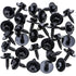 Rexka 30pcs Bumper Cover Rocker Molding Splash Shield Screw for Toyota 90159-60525 Avalon Camry Highlander Sienna Venza...