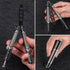 GOOD WORKER Butterfly Trainer - Practice Balisong Butterfly Knives NOT Real NOT Sharp Blade - Cool Design - Black Dull Trick Butterfly - Butter Fl...