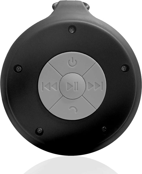 LW Shower Speaker, Waterproof, Wireless Speaker, Hangtag Suction, Loud, HD Sound, Water Resistant, Portable- Black......
