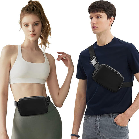 Fanny Packs for Women Men Unisex mini belt bag with Adjustable Strap Fashion Waist Pack for Outdoors Small Waist Pouch for Travel Workout Running ...