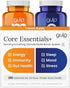 Gulp Core Essentials AM PM Multivitamin for Men & Women | Energy, Immunity, Stress & Sleep Support | Omega 3, Probiotics, Antioxidants & More | 60...