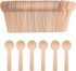 200pcs Mini Wooden Spoons,4inch Disposable Wooden Ice Cream Dessert Spoons,Biodegradable Compostable Birchwood...