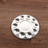 2PCS Paint Palette,Round Paint Palette Tray Metal Artist Watercolours Paint Mixing Palette Tray Paint Palette Tray for DIY Art Painting...