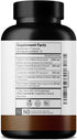 Organic Lions Mane Capsules - Lions Mane Supplement with Reishi, and Cordyceps - Immune Health & Cognitive Supplement - Mushrooms & Lion's Mane Mu...