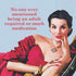 Retro Cocktail Napkin - Women Men Cocktail Napkin Funny Boxed Variety Pack 40 Total Napkin...