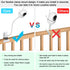Baby Monitor Mount Compatible with HelloBaby HB6550/HB65/HB66/HB248,ANMEATE SM935E Baby Monitor Camera 15.7 inches Flexible Clip Clamp Mount Long ...