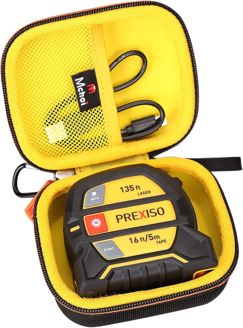 Mchoi Hard Carrying Case Fits for PREXISO 2-in-1 Laser Tape Measure,Digital Distance Meter, EVA Portable Storage Case Shockproof, Case Only...