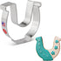 Lucky Horseshoe Cookie Cutter, 4.25" Made in USA by Ann Clark...