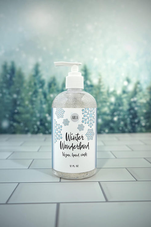 Aira All Natural Liquid Hand Soap, Vegan Hand Soap for Men and Women, Luxury Skincare for Bathroom, Christmas Gift, Essential Oil Soap for Sensiti...