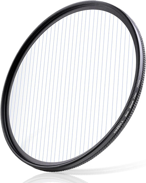 49mm Blue Streak Effect filter, Premium Optical Glass 360° Rotatable Anamorphic Flare Special Effects Lens Filter...