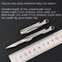 Titanium Alloy Keychain Utility Knife, Small Folding Pocket Knife for Women Men with Extra 10PCS #11 Blades...