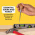General Tools Scratch Awl Tool with Hardwood Handle - Scribe, Layout Work, & Piercing Wood - Alloy Steel Blade...
