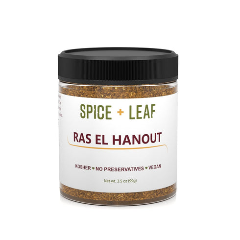Ras El Hanout by Spice + Leaf - Premium Morrocan Spice Blend | Vegan, Kosher, Salt Free, and Preservative Free...