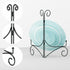 Iron Plate Stand for Display with Folding Design, Picture Stands for Tables, 12 Inch Large Easels for Displaying for Book, Art Piece, Photo and Pl...