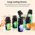 Fresh Essential Oils Set, 6x10ml Aromatherapy Oil Gift Kit for Diffuser, Fragrance, Humidifiers, Air Purifier- Tea Tree, Bergamot, Rosemary, Laven...
