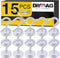 DIYMAG Magnetic Hooks, 25Lbs Strong Heavy Duty Cruise Magnet S-Hooks for Classroom, Fridge, Hanging, Cabins, Grill, Kitchen, Garage, Workplace and...