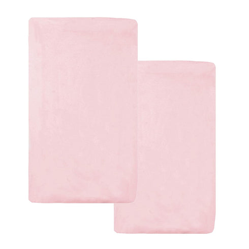 American Baby Company 2 Pack 100% Natural Cotton Fitted Cradle/Bassinet Sheets 36" x 18" - Soft, Breathable & Hypoallergenic Bed Sheets, Pink, Neu...