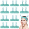 Snail Cartoon Hairband, 10pcs Coral Fleece Face Wash Headband for Skincare, Makeup, Shower & Facial, One Size, Women...
