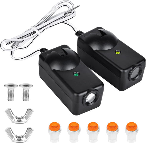 Garage Door Safety Sensor Replacement: Safety Sensors Beam Eyes, Garage Door Opener, Garage Safety Sensors Kit for Liftmaster Sensor Replacement i...