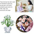 Crystal Flower Dreams Four-Leaf Clover Figurine Collectibles Crystal Ornament Gift for St. Patrick's Day...