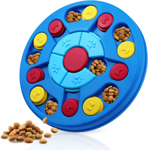 Dog Puzzle Toys Interactive Puzzle Game Dog Toy for Smart Dogs IQ Stimulation Treat Puzzle Toy for Dogs Treat Training,Puzzle Slow Feeder to Aid P...