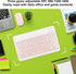 Bluetooth Keyboard Mouse Set, 10 Inch USB Charging Ultra Thin Quiet Keyboard with DPI Mouse, Composite Keys Keyboard Mouse Combo for Cellphone Lap...