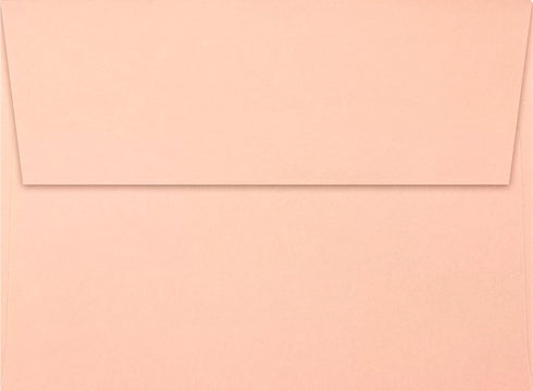 LUXPaper A7 Invitation Envelopes | Peel & Press | 5 1/4" x 7 1/4" | Blush Pink | 80lb. Text | 50 Qty...