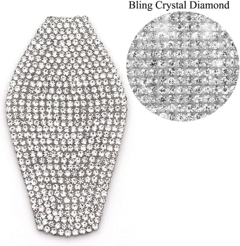 Bling Interior Accessories Gear Shift Knob Cover Trim for Honda Civic 2016 2017 2018 2019 2020 2021...
