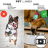 MARVAL Airtag Dog Collar Holder + 4 pcs Protective Film Compatible with Apple Air Tag Cat Pet Case, Protective Waterproof Silicone Small for Puppy...