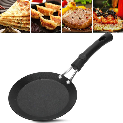 Nonstick Frying Pan, Refined Iron Coating Omelette Pan Skillet 5 Inch Mini Egg pan Chef's Cooking Pans for Steak Breakfast...