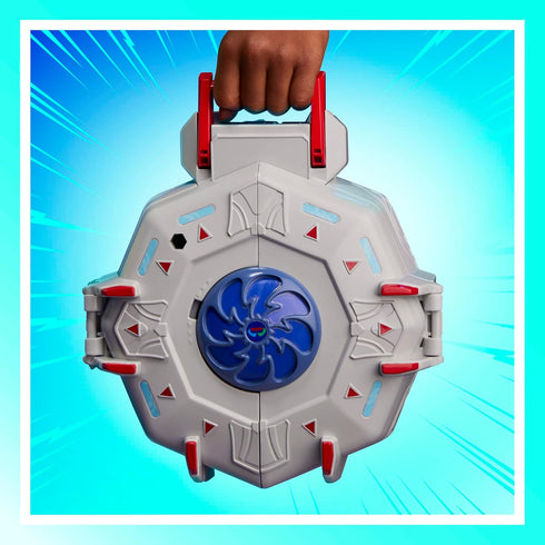 PJ Masks Power Heroes PJ Power Q Playset, Headquarters Set with Car and Figure, Superhero Toys for 3 Year Old Boys and Girls and Up...