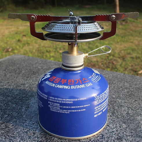 Windproof Camping Gas Stove Portable Foldable Backpack Electronic Stove Head Outdoor Cooking Picnic HikingMountaineering Camping...