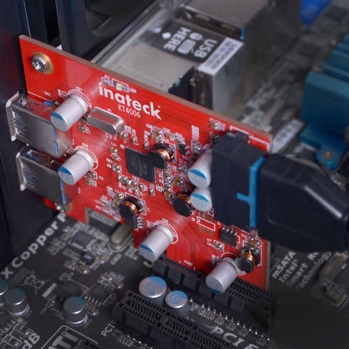 Inateck 2 Ports PCIe USB 3.0 Card with Internal USB 3.0 20-Pin Connector - Expand Another Two USB 3.0 Ports, Compatible Mac Pro, No Additional Pow...