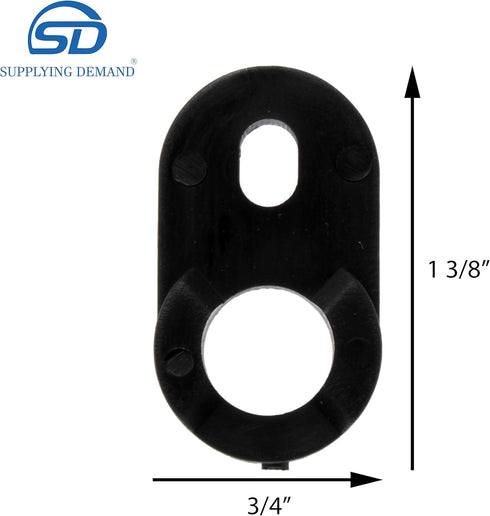 Supplying Demand WR2X4901 WR02X4901 2 Pack Refrigerator Door Upper Closing Cam Riser Replacement