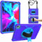 Kids Case for 10.9-inch iPad Air 5th/4th Generation (2022/2020)/iPad Pro 11-inch (2020/2018) with Built-in Screen Protector, 360° Rotating Stand, ...